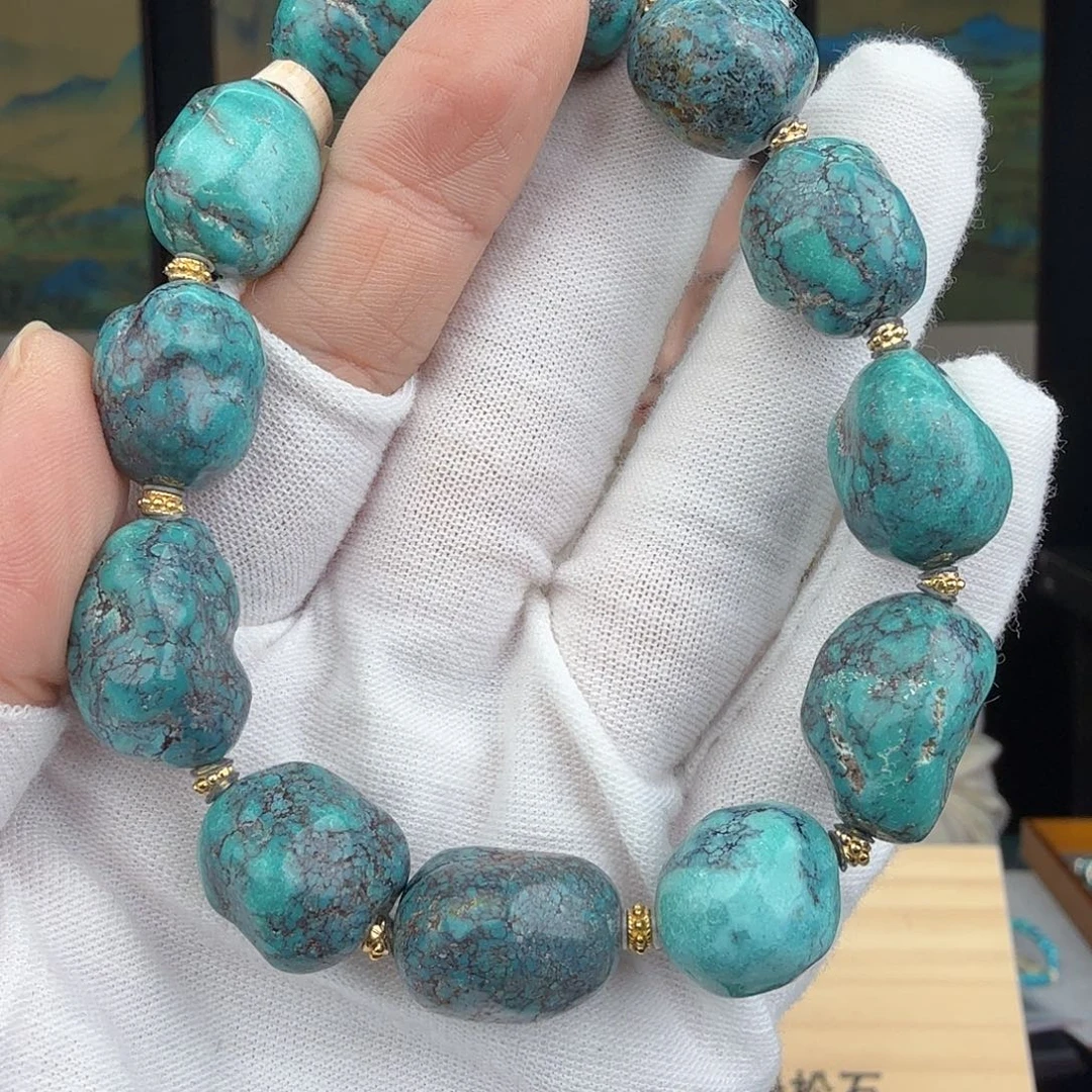 绿松石未镶嵌珠宝奇石