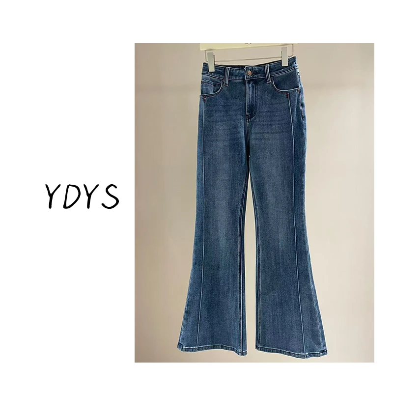 【YDYS】25Y00480 2025新款时尚气质小众裤子