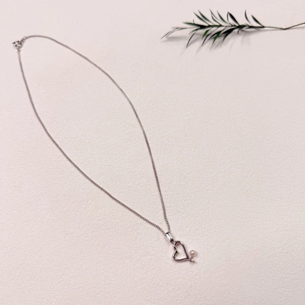 【六六中古】孤品天然海水珍珠项链ty2188链长38珠子3