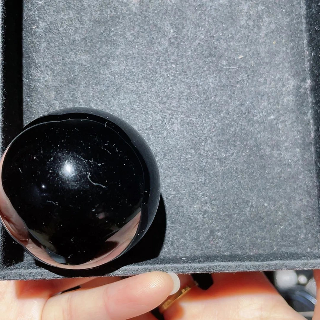 【闪购商品】未镶嵌黑曜岩珠宝奇石用**儿
