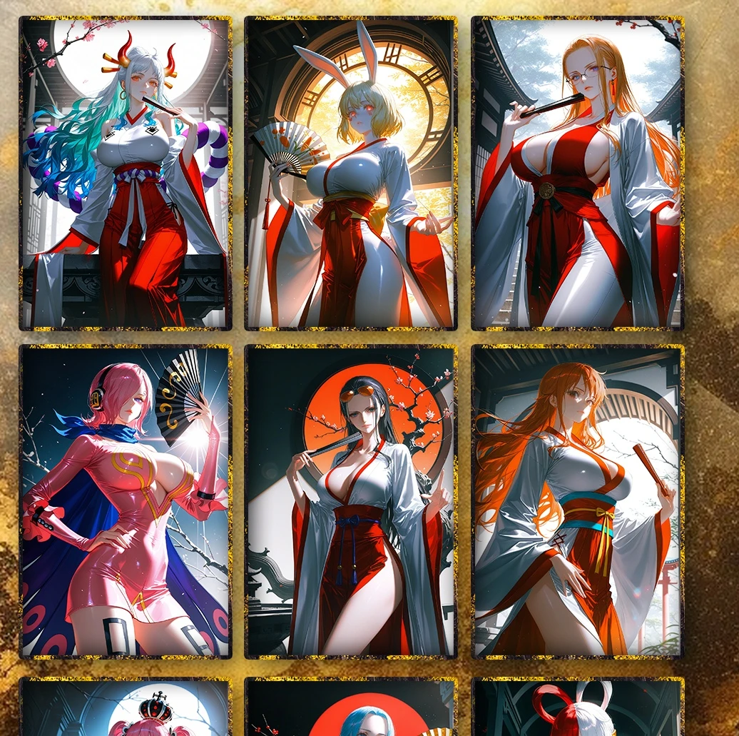 （平拆）天启文创色纸海贼王系列国产二创动漫收藏卡牌代拆