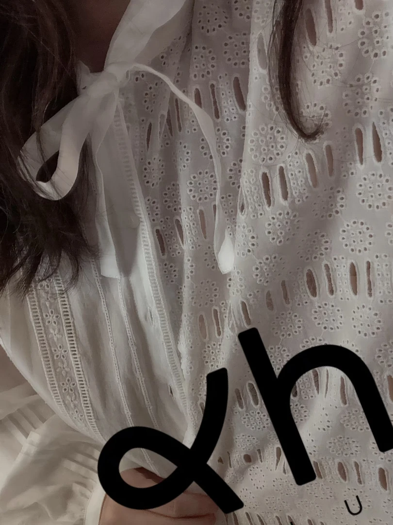 XUHUI-重工镂空衬衣564108