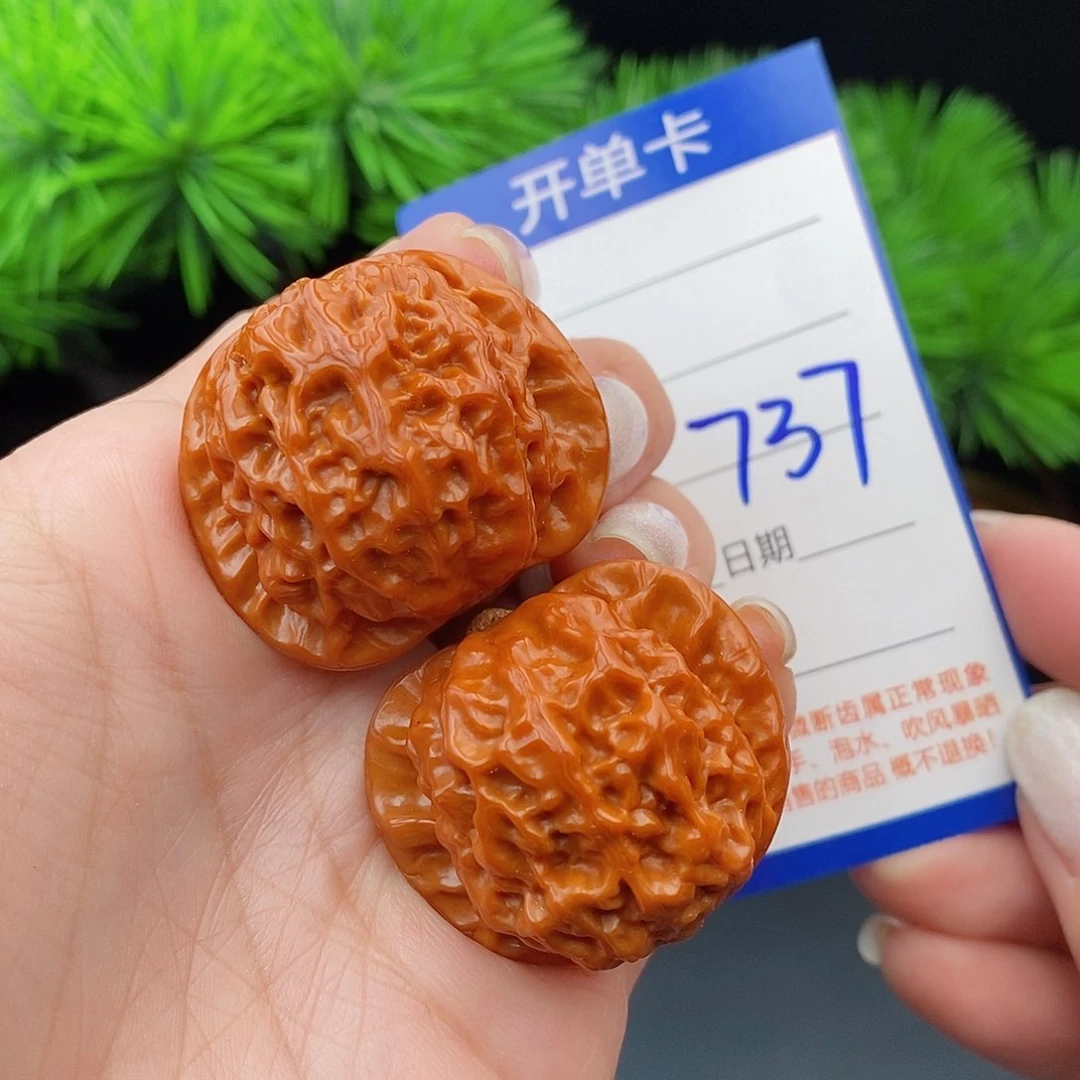 文玩核桃把件35瓷娃娃737