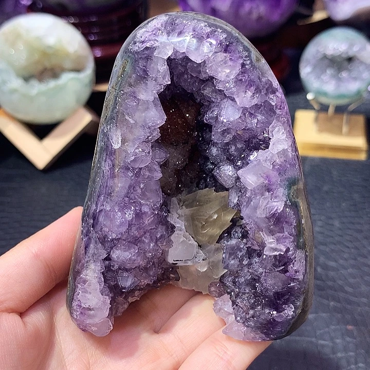 未镶嵌珠宝半成品紫晶