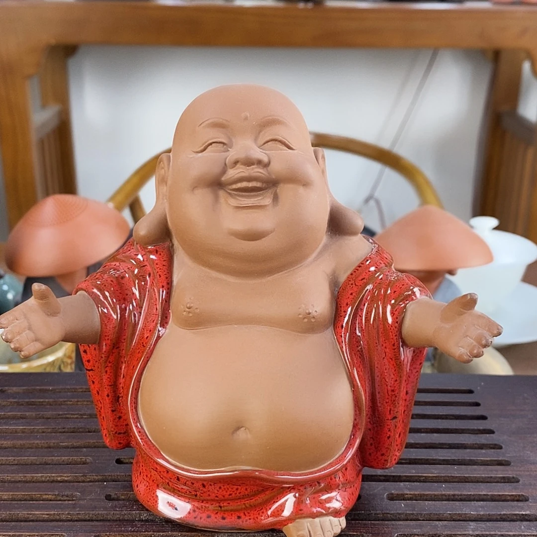 茶宠紫砂陶瓷茶宠茶具