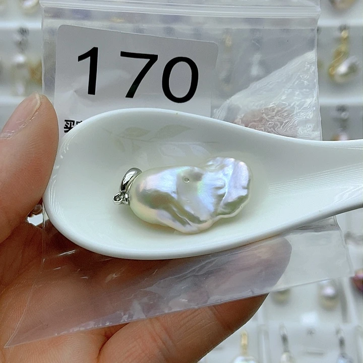 淡水珍珠颈饰9K金镶嵌