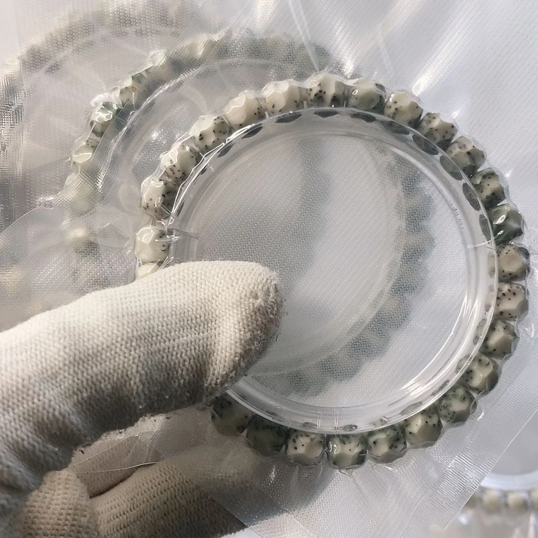 星月菩提吊坠石玉无相单圈87