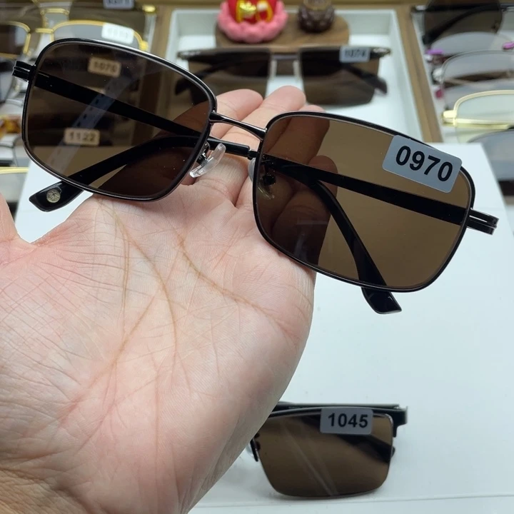 茶水晶全框眼镜 0970