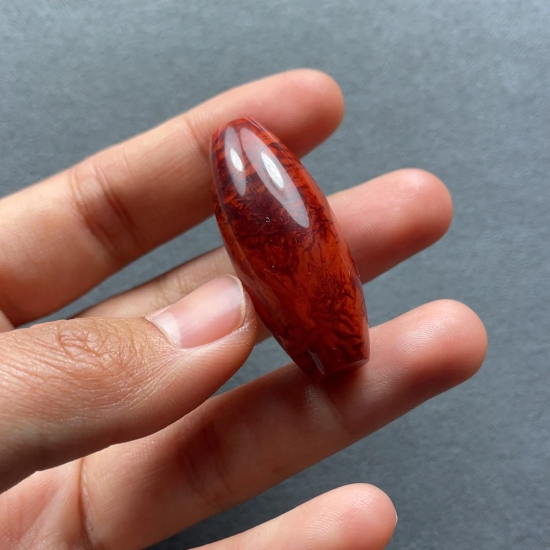 南红玛瑙配饰未镶嵌大*饭15.8mm