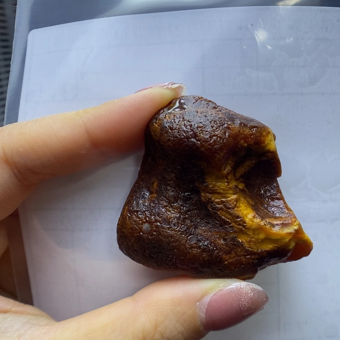 未镶嵌定制蜜蜡郎