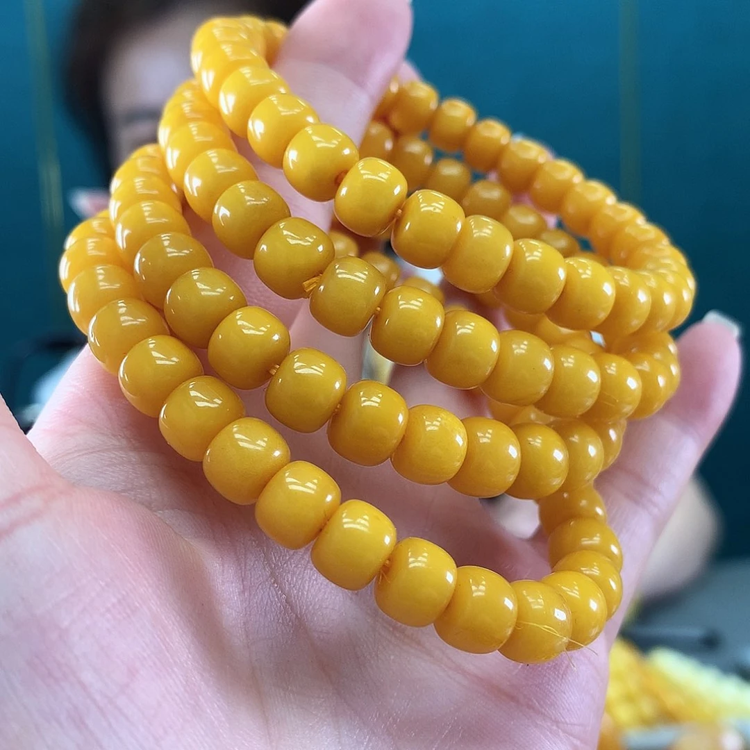 未镶嵌琥珀珠宝奇石8m108