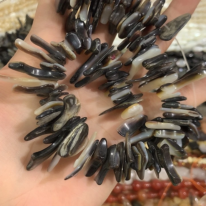 黑叠不规则片片一条