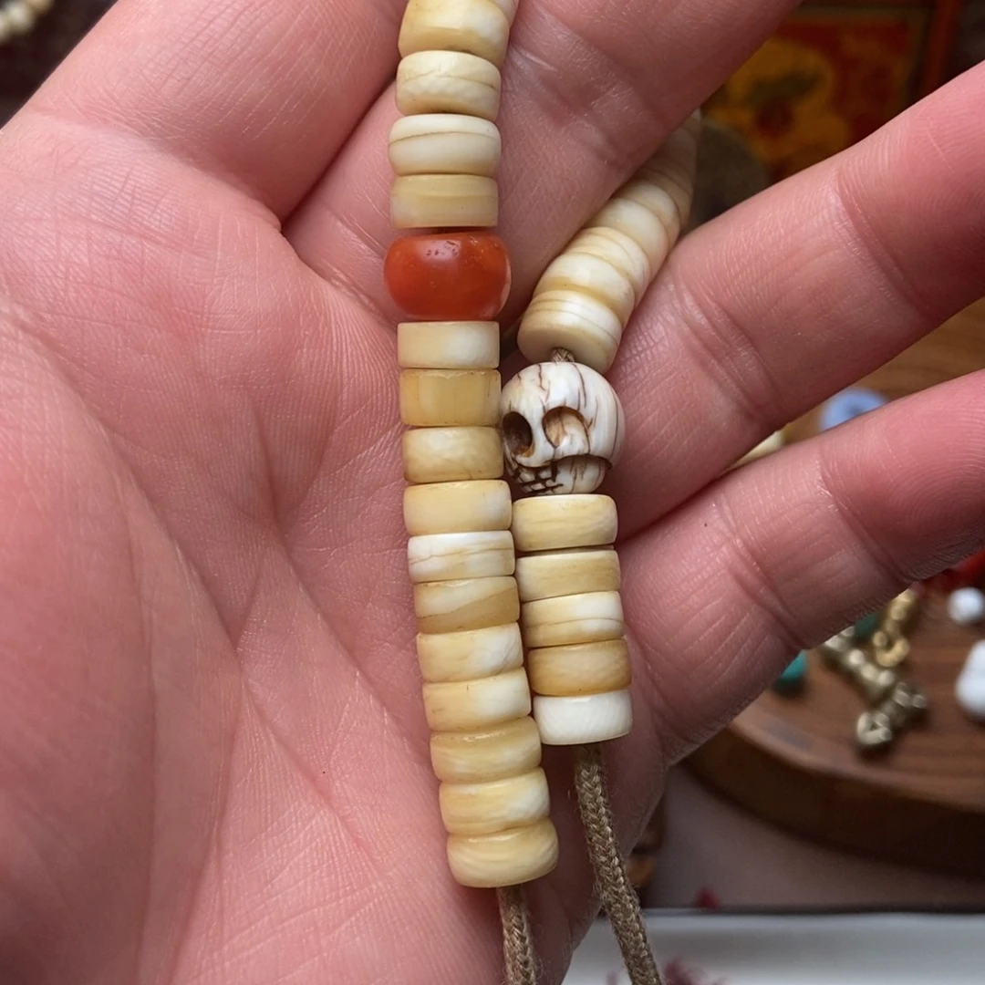 琉璃颈饰冯藏传精品小元素的话