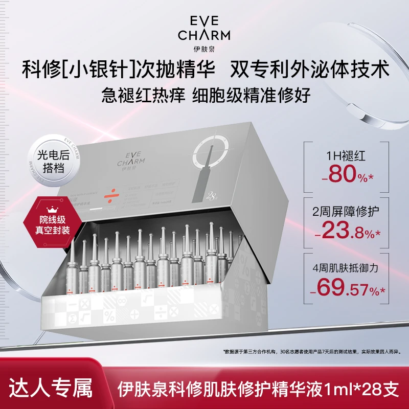 【新品上市】科修小银针精华液医美项目后补水舒缓褪红修护屏障甄选