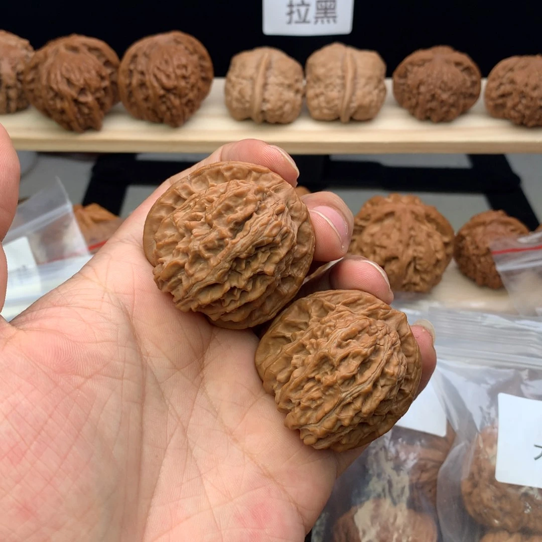 文玩核桃把件勒*睿42尺全品无修四座楼