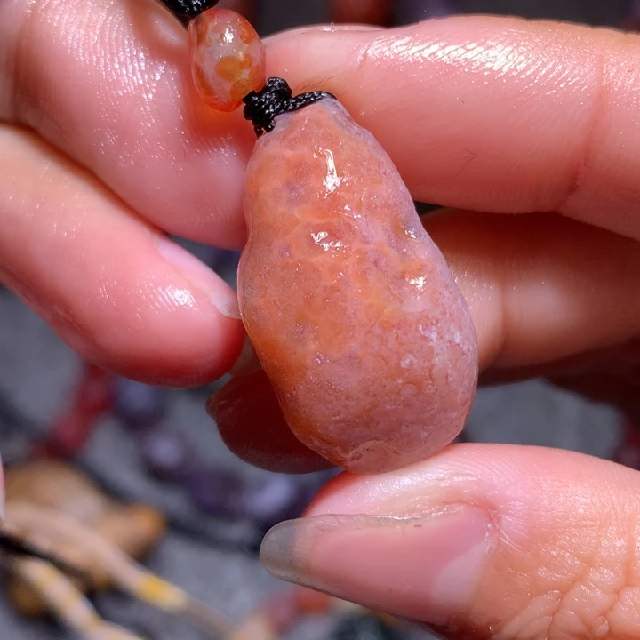 未镶嵌玛瑙/玉髓珠宝半成品