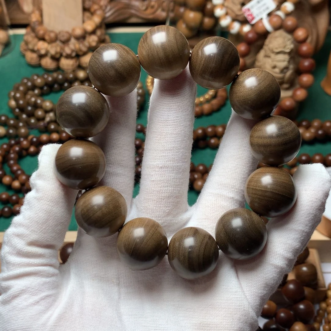 檀香木手串/手链凡**满老山檀香2.0阴沉