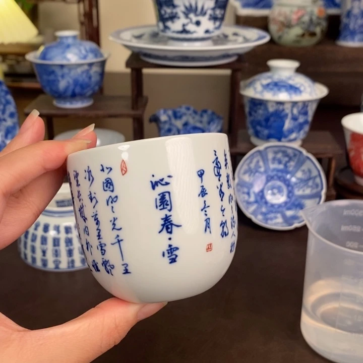景德镇陶瓷手工手绘