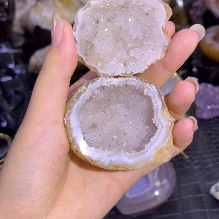 发饰水晶未镶嵌白晶盆