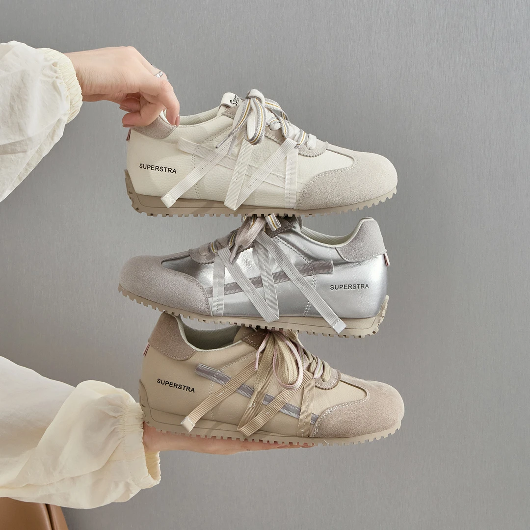 【仙女村】小码313233隐形内增高德训鞋女小个子软复古休闲阿甘女鞋