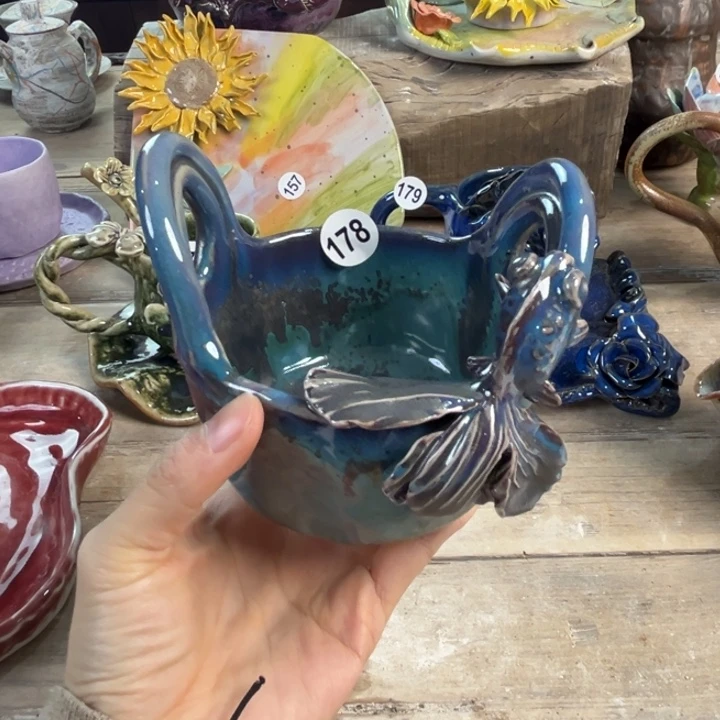 盘懿树日式手捏餐具茶具