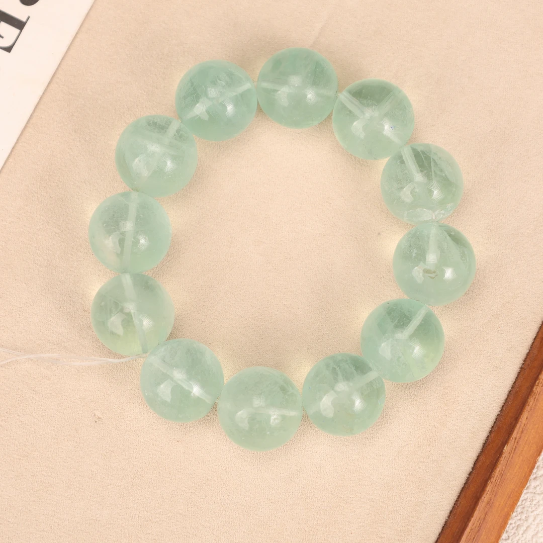 手链 LZ5320薄荷绿石琉璃手串 多样性发其一160.3克