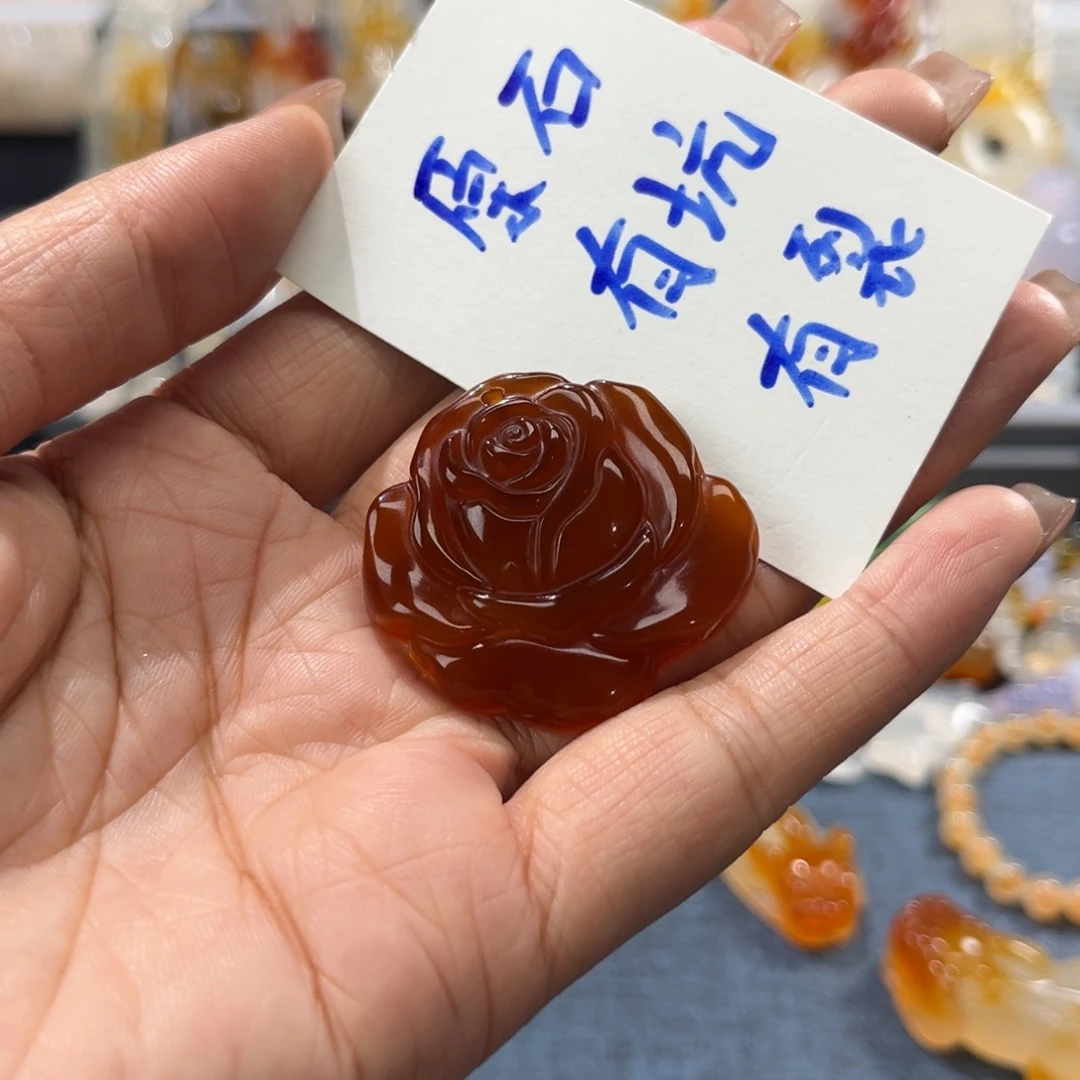 玛瑙/玉髓未镶嵌颈饰