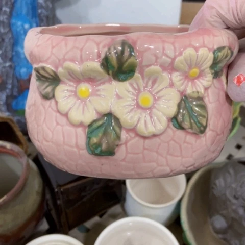 红陶陶瓷多肉花盆