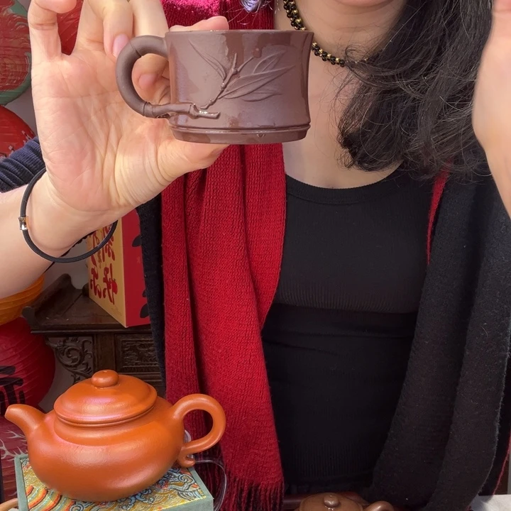 紫砂茶壶嗯哼我的小