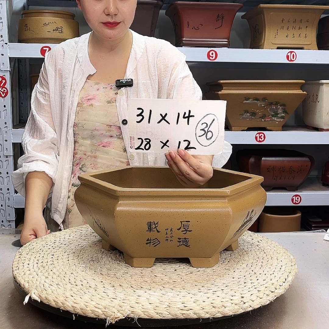 紫砂花盆紫砂花盆