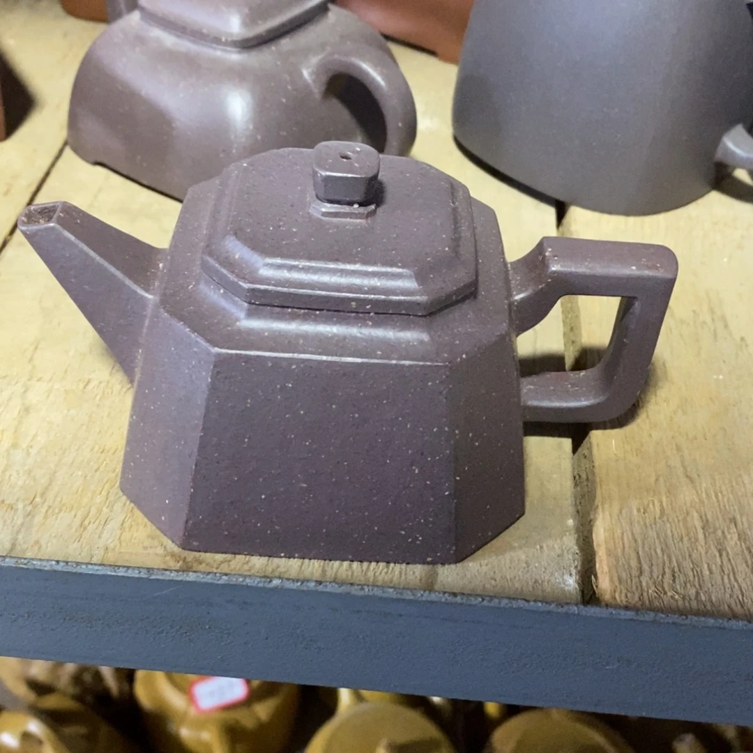 茶壶紫砂白22 四方德钟