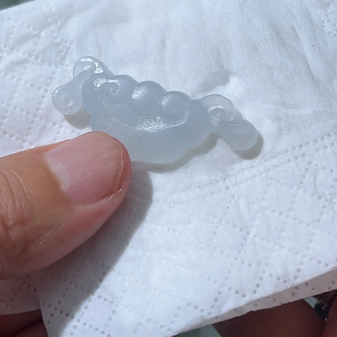 未镶嵌定制翡翠如意