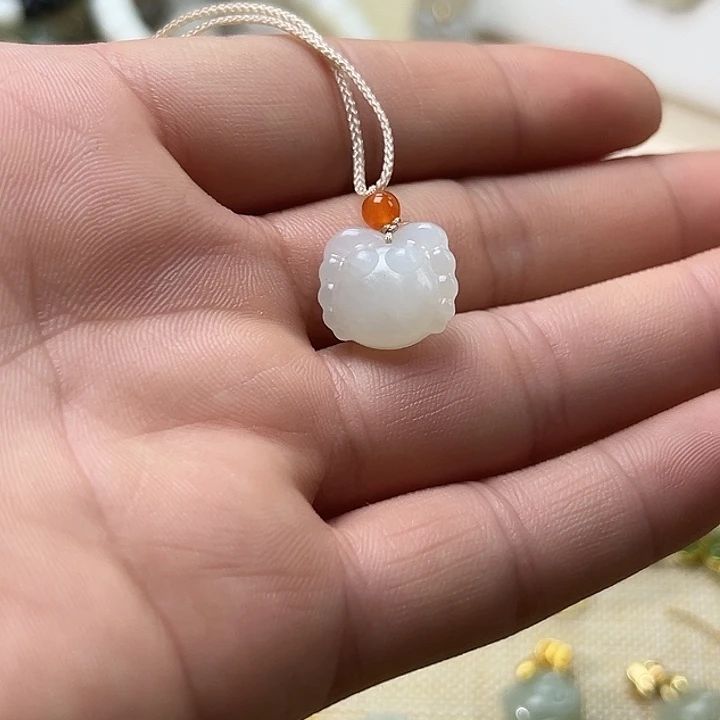 和田玉未镶嵌手机链