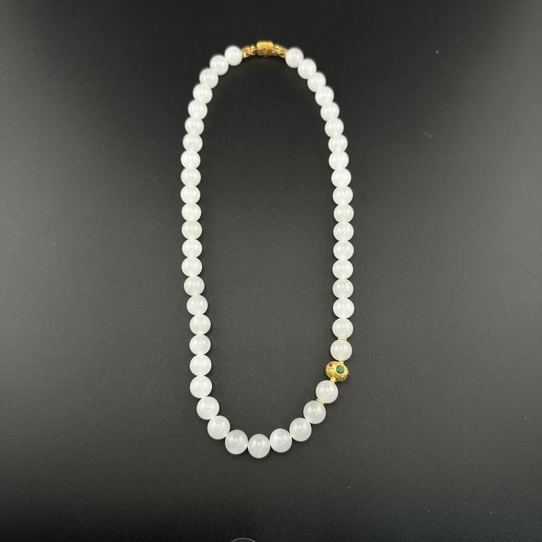 ZGY1221XH标085和田玉项链多样性发货