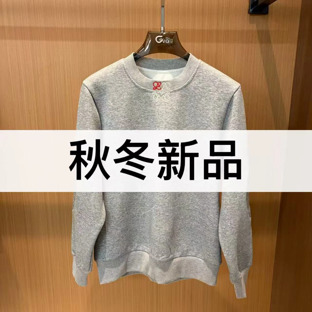 FOREPAS.秋冬新款富人穿搭明星同款圆领卫衣     才