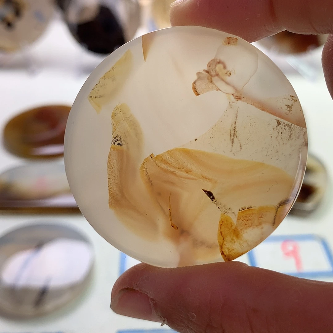未镶嵌玛瑙/玉髓珠宝半成品