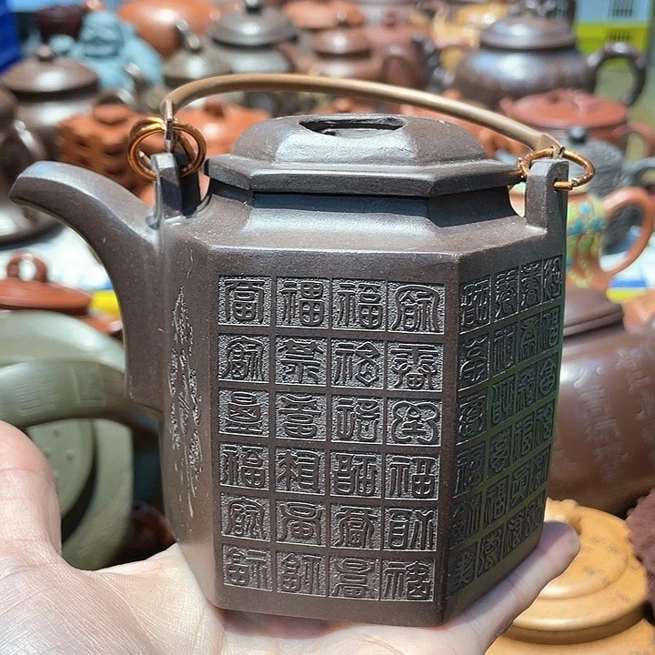 紫砂茶壶350cc宜兴紫砂壶