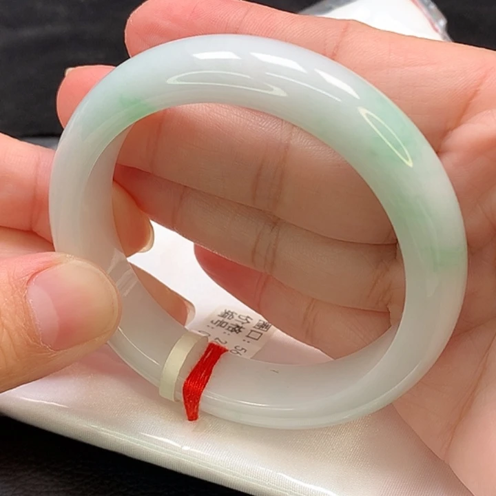 翡翠未镶嵌手镯手镯56