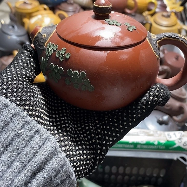 紫砂茶壶微瑕微笑