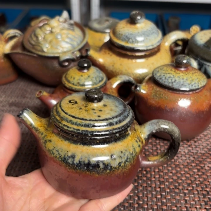 茶杯紫砂小徳钟壶