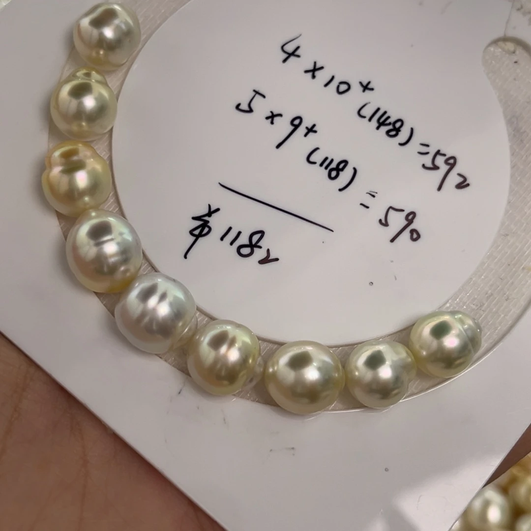 定制海水珍珠发饰未镶嵌