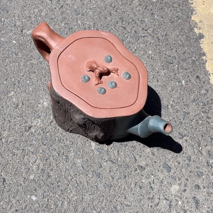 茶壶紫砂用****8手工紫砂壶微瑕