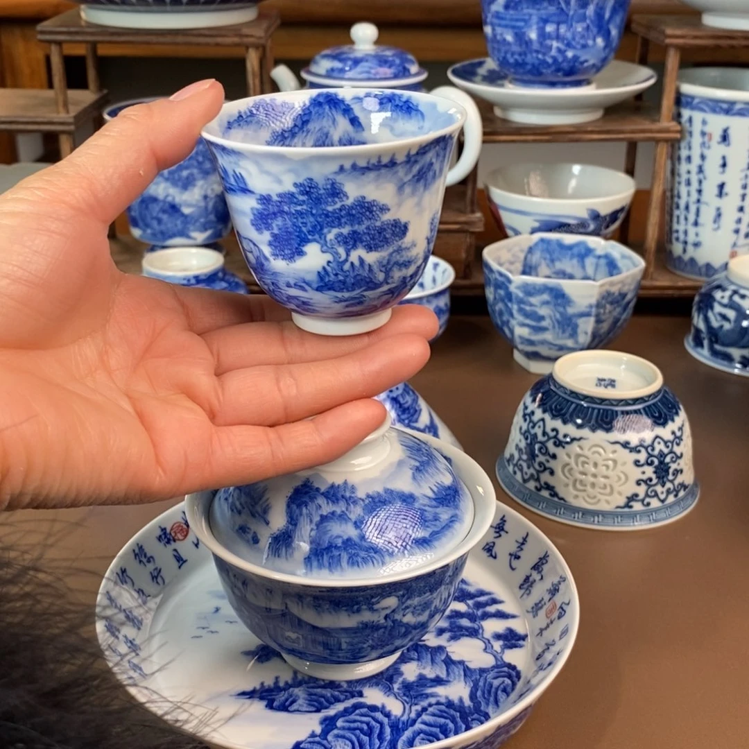 景德镇陶瓷手工手绘