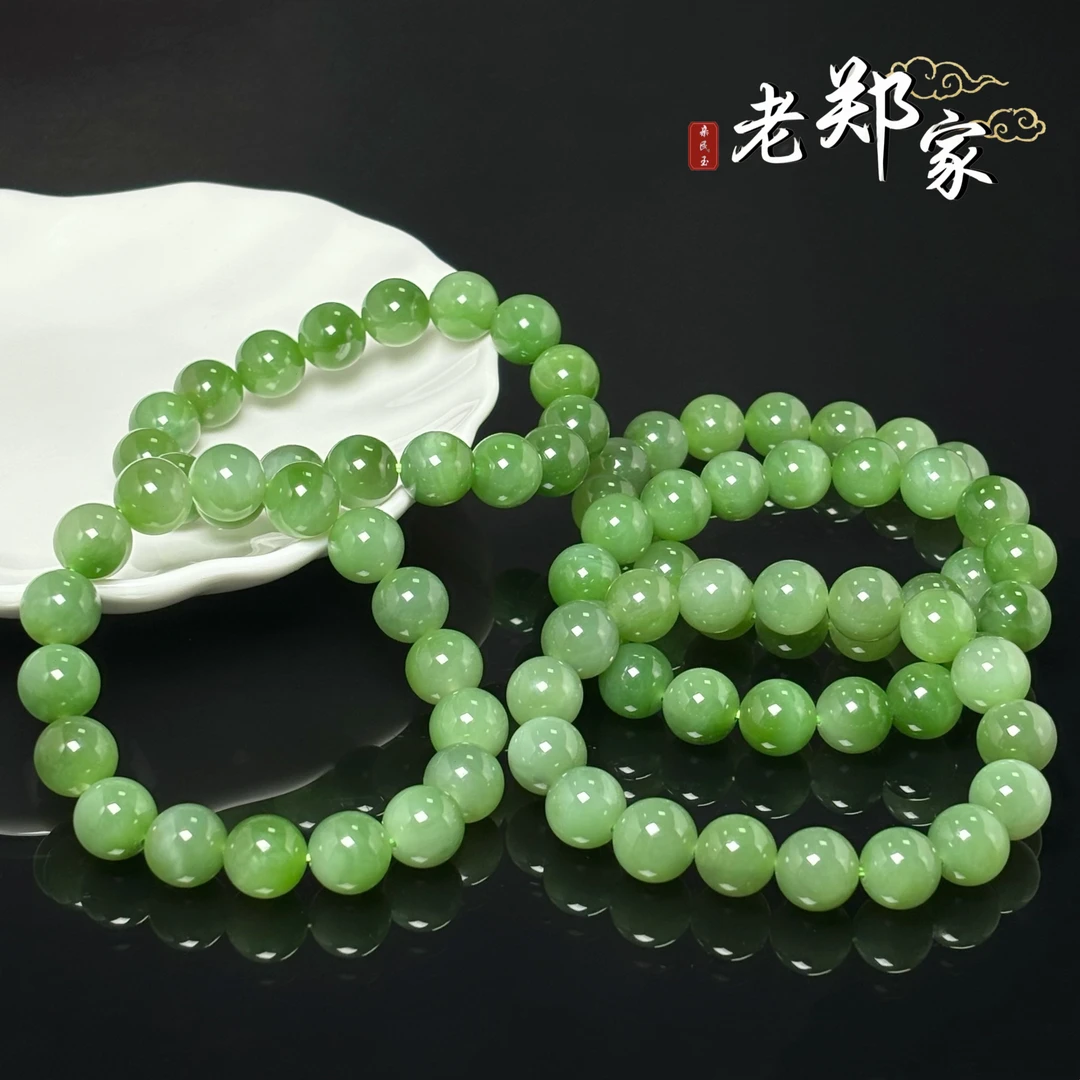 【老郑家】和田玉手串 约12mm(多样性发1件)1414