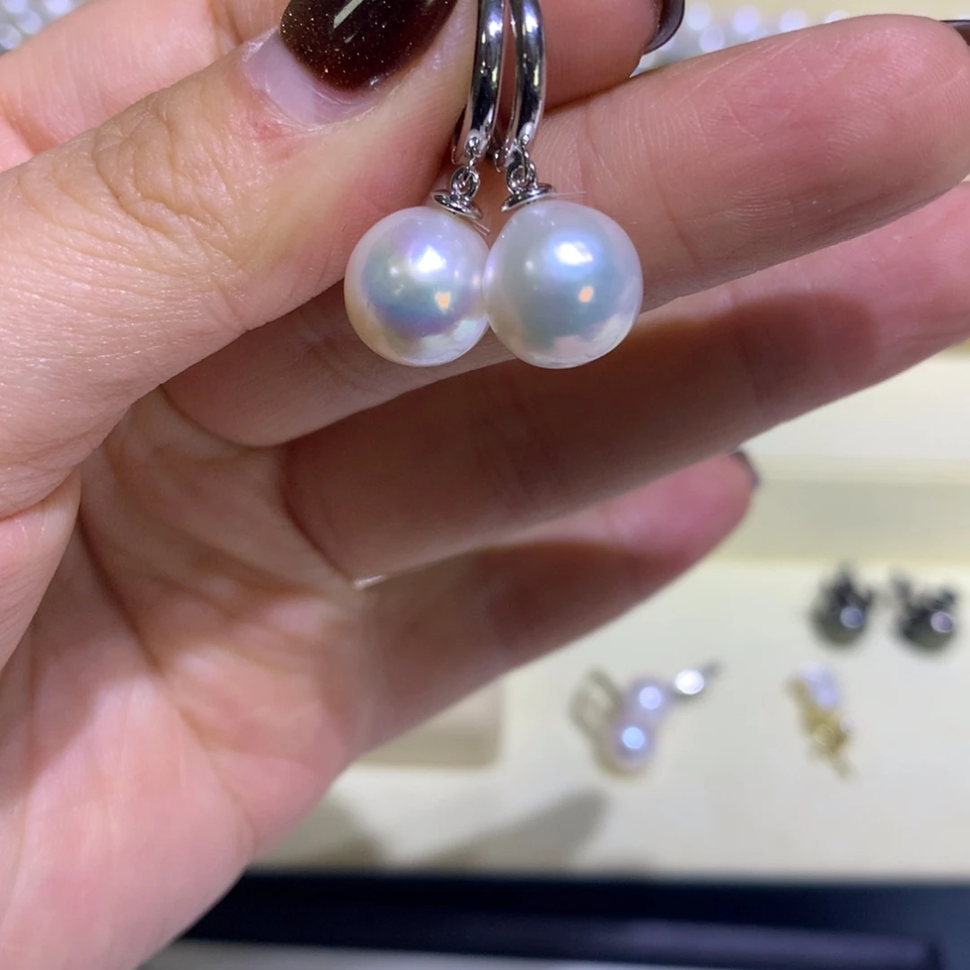 淡水珍珠未镶嵌耳饰
