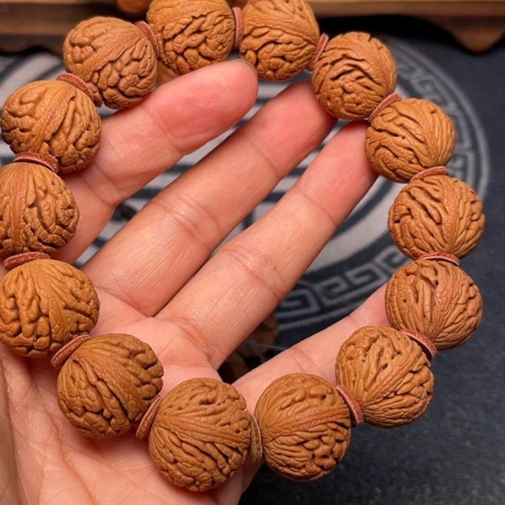 桃核手串龙纹桃核1