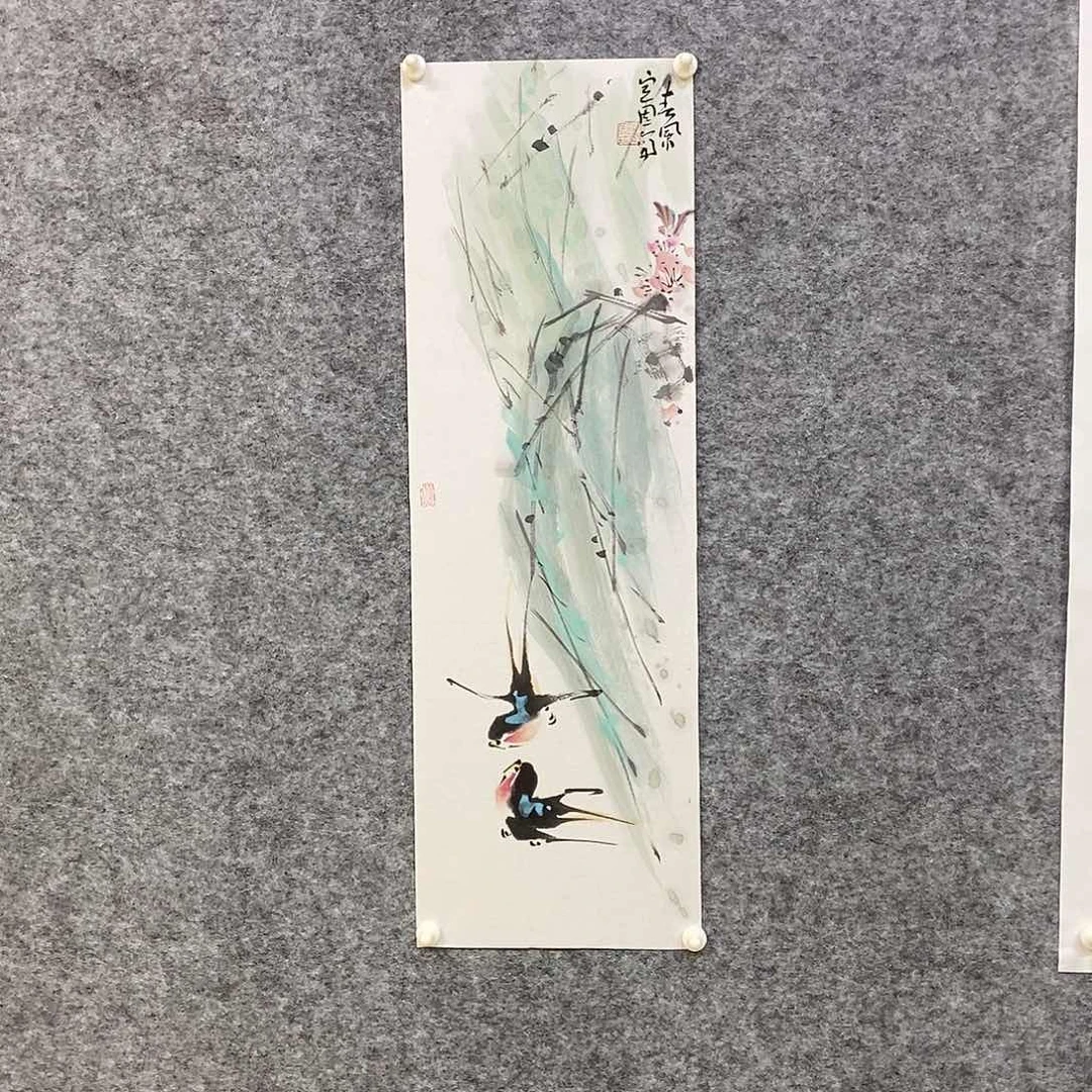 国画尚定固国画作品