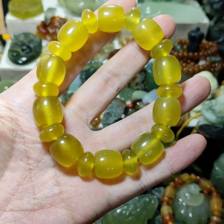 岫玉未镶嵌手串手串