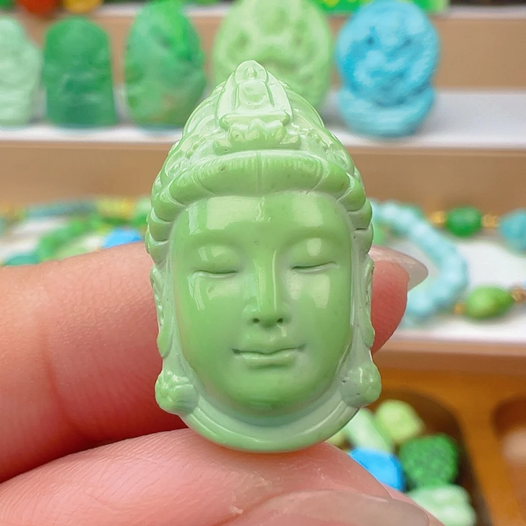 未镶嵌绿松石项链