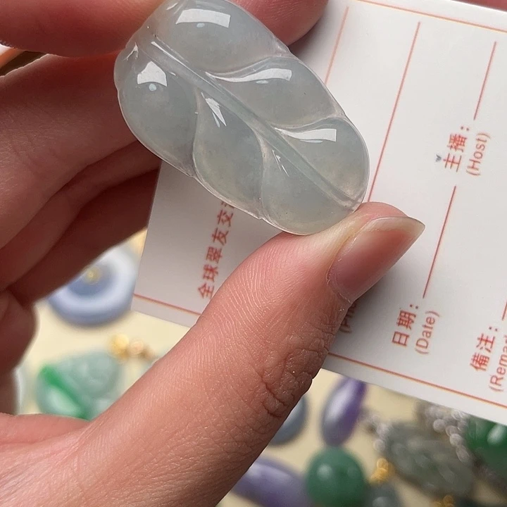 翡翠未镶嵌颈饰11